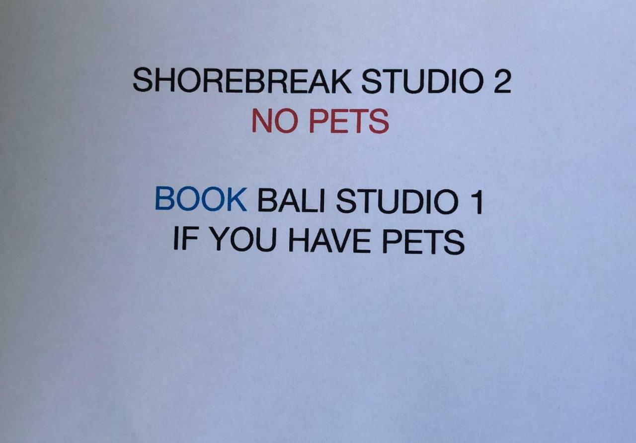 Shorebreak Studio Apartments 蓝宝石海滩 外观 照片